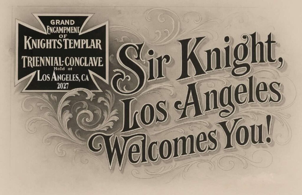 2027 Grand Encampment Triennial Los Angeles, CA, August 10, 2027